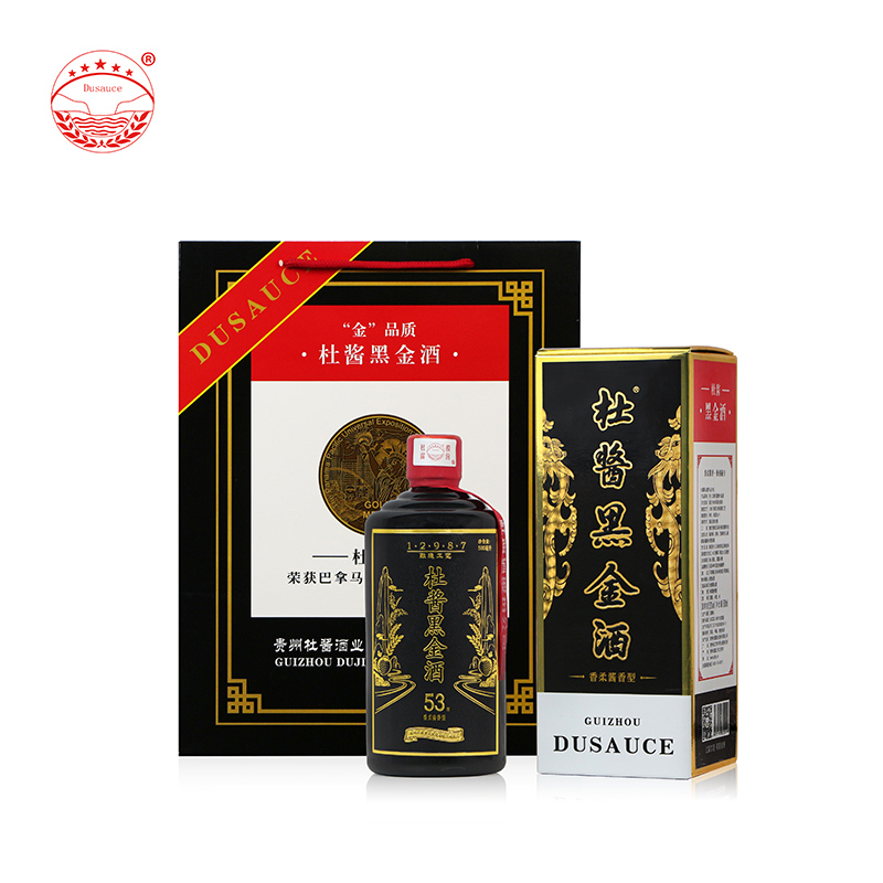 杜醬酒茅臺(tái)鎮(zhèn)53度500ml6瓶_白酒
