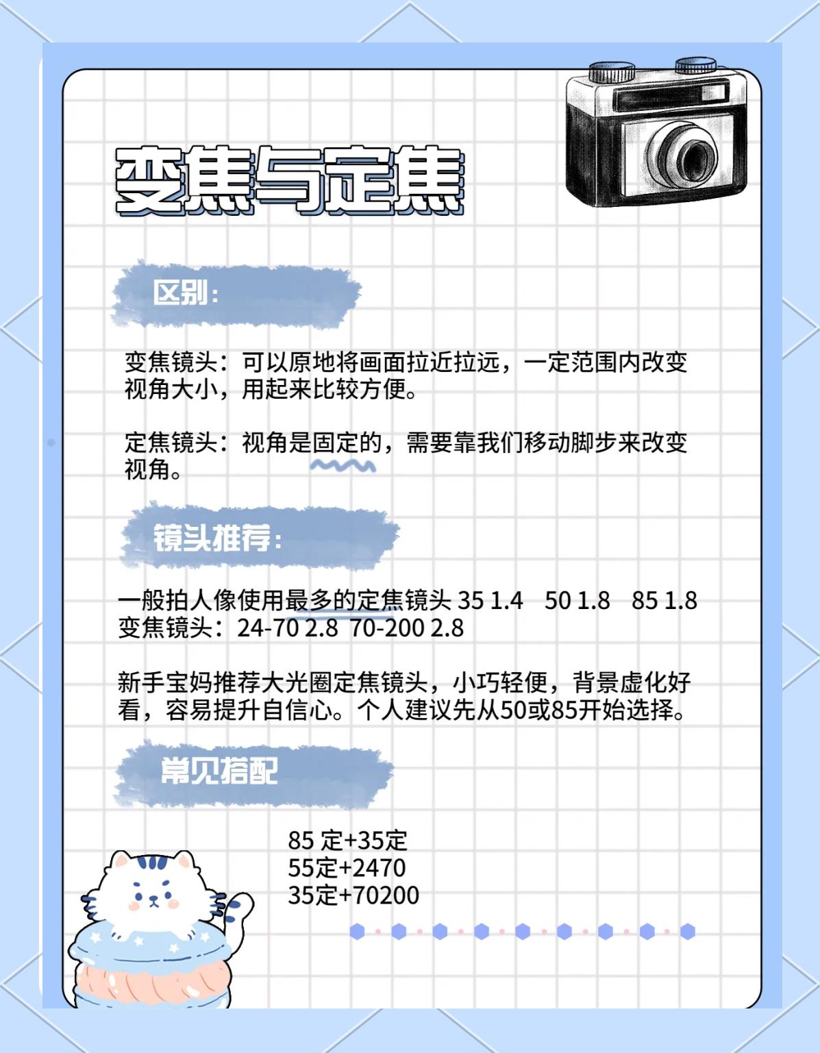 理工思維選鏡頭&小白入門鏡頭推薦_鏡頭