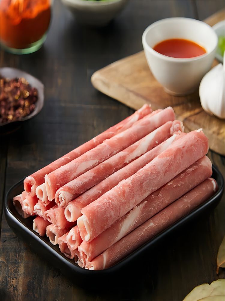 恒都牛肉卷,火鍋必備的美味之選_牛羊肉