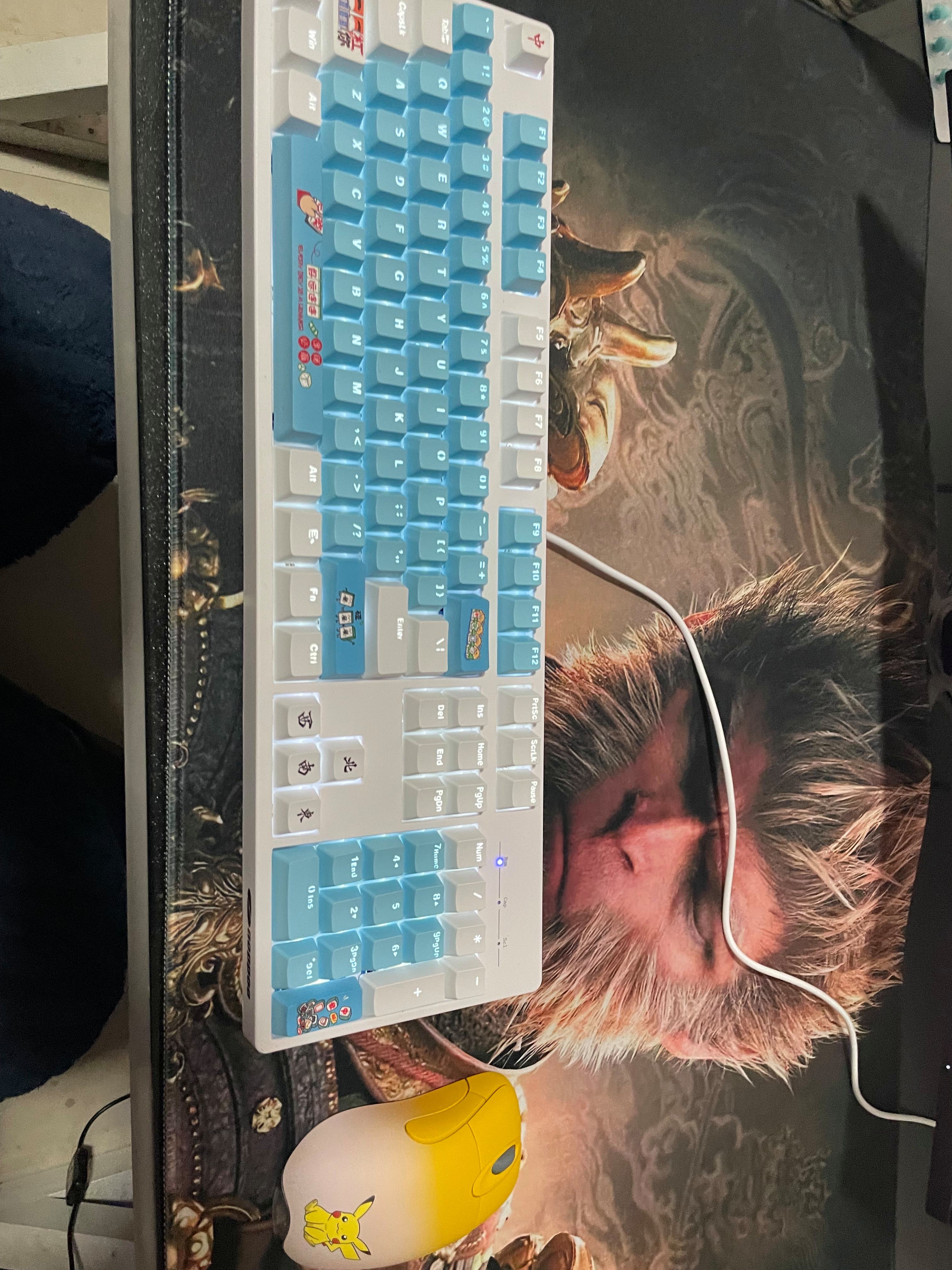 國軸機(jī)械鍵盤的初體驗內(nèi)附鍵位矩陣_鍵盤