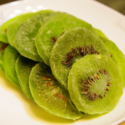 獼猴桃果干,酸酸甜甜很美味!_蜜餞果脯