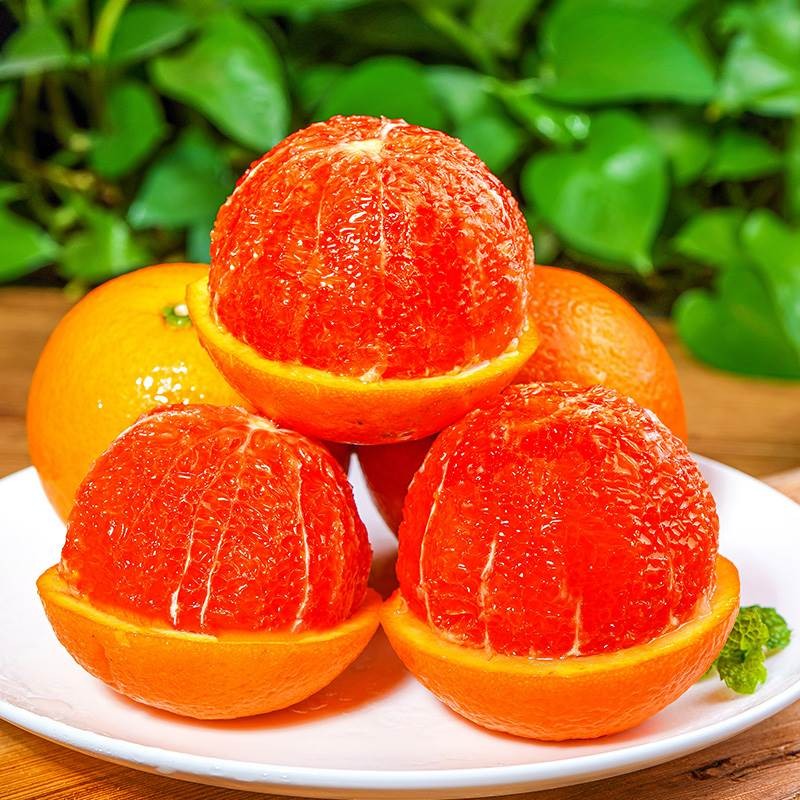 冬日“紅寶石”——中華紅血橙_新鮮水果