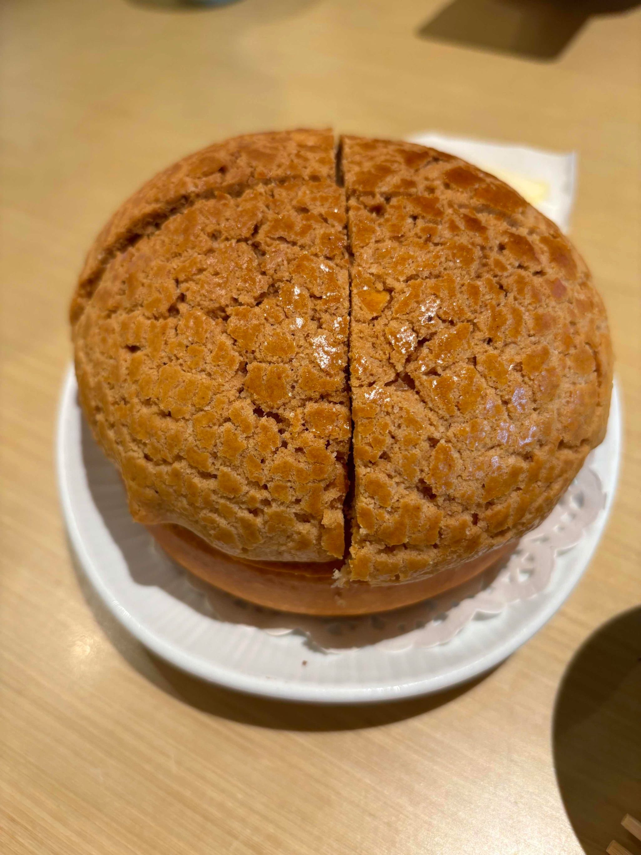 港式茶餐廳必吃的黃油菠蘿包_生鮮食品