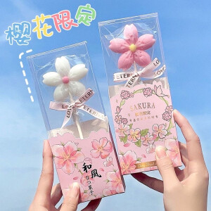 櫻花形狀棒棒糖??真正的粉嫩春日感