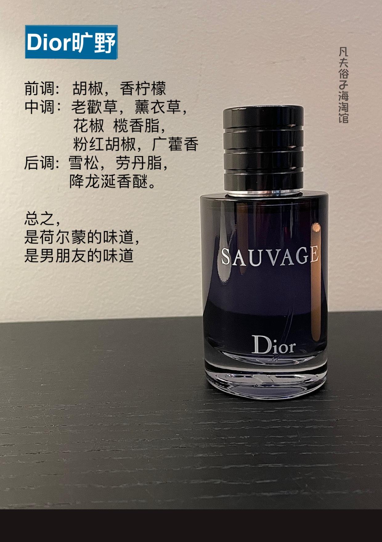 迪奧DIOR曠野男士淡香水_中性香水