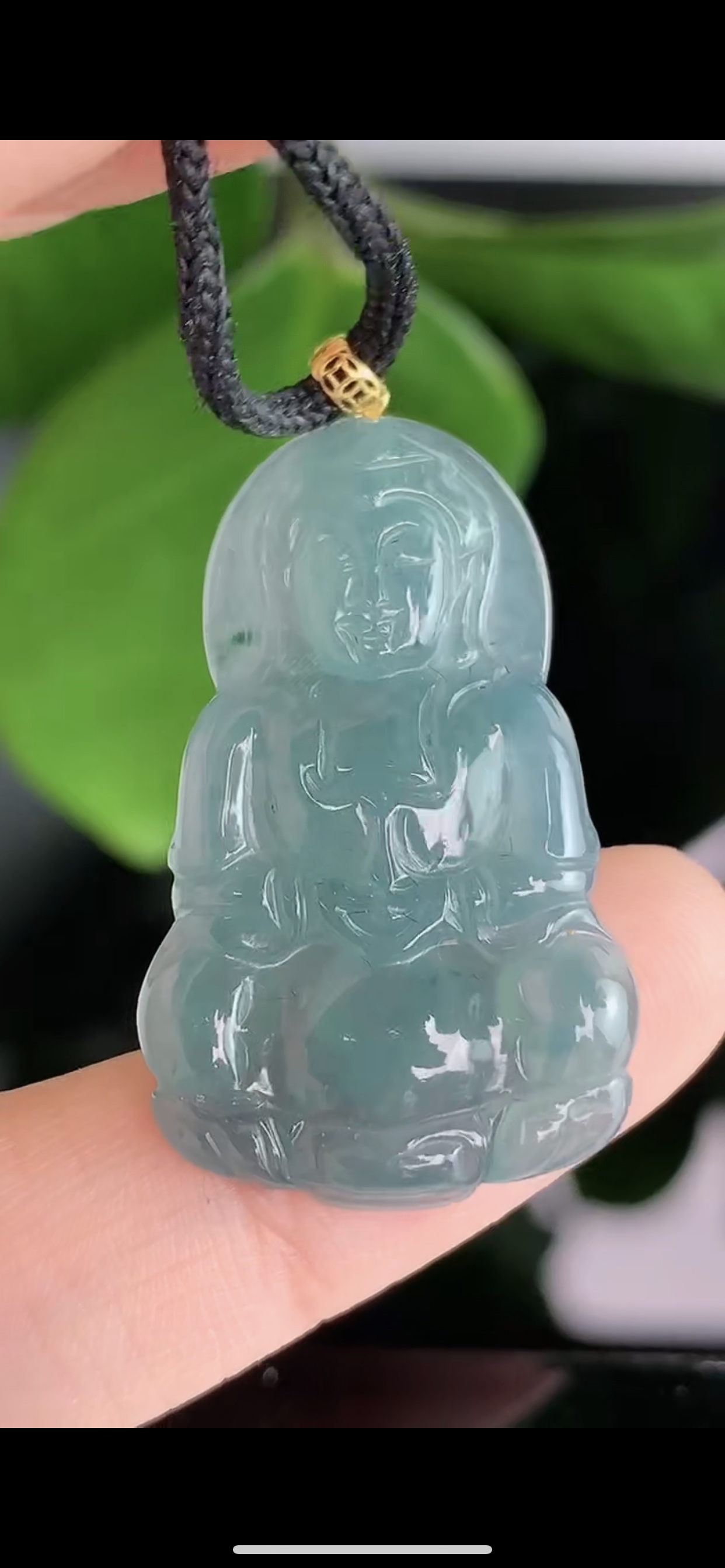 ??冰種翡翠A貨觀音吊墜_寶玉石吊墜