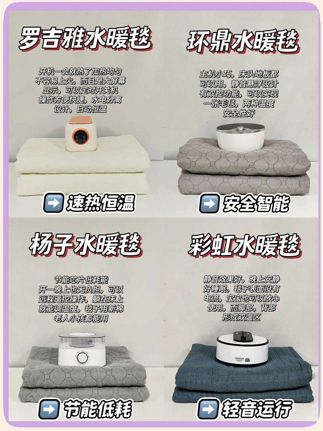 南方人的冬日暖被窩秘籍——環(huán)鼎水暖毯
