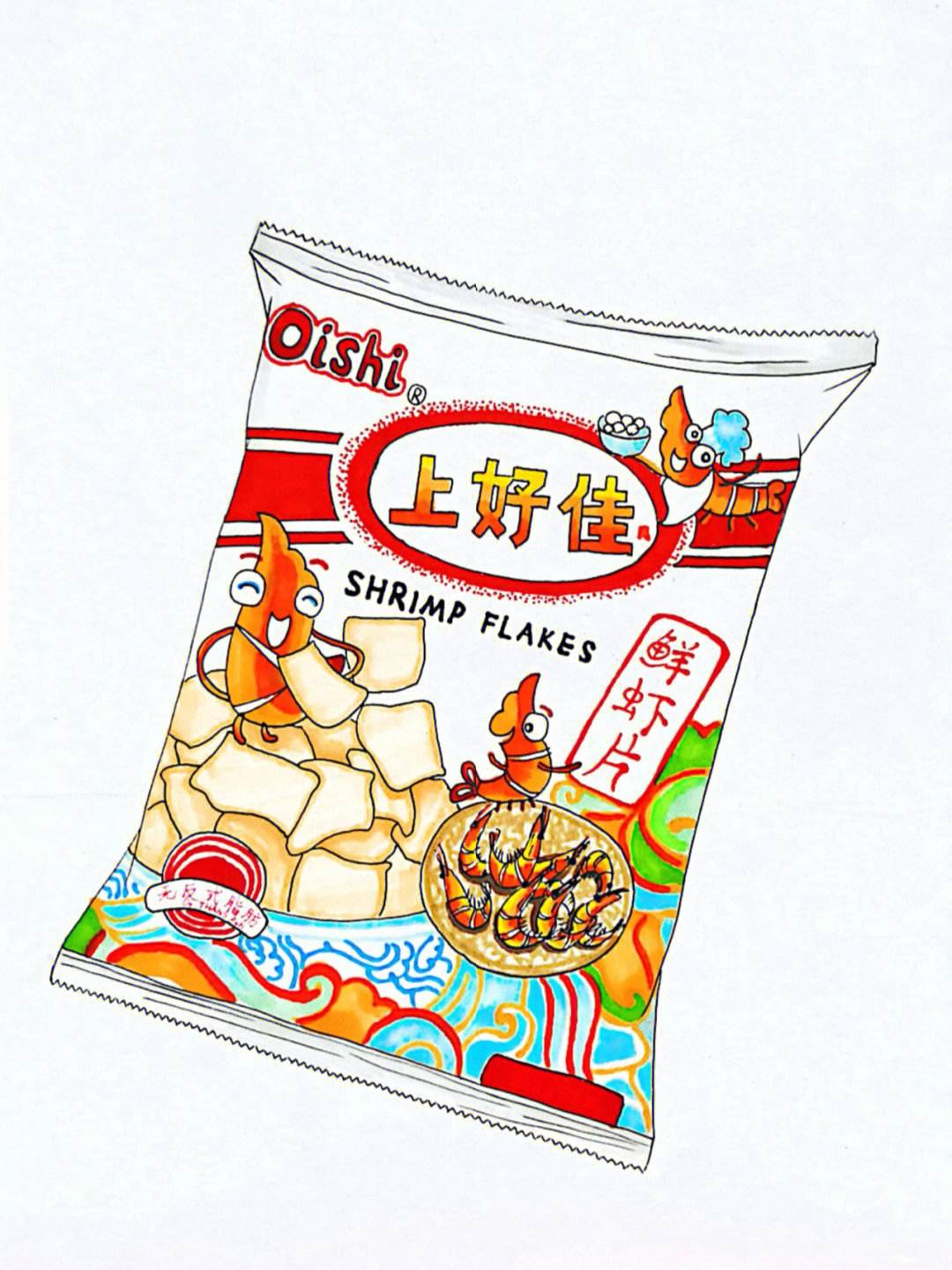 上好佳蝦片:美味的零食選擇_膨化食品