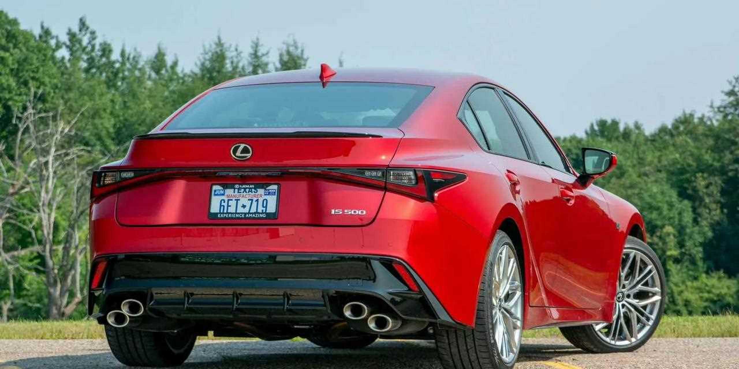 超美的雷克薩斯IS500_緊湊型車
