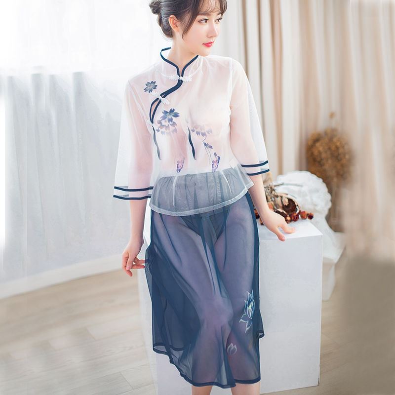 情趣內(nèi)衣的魅力,還得是古風(fēng)套裝更韻味