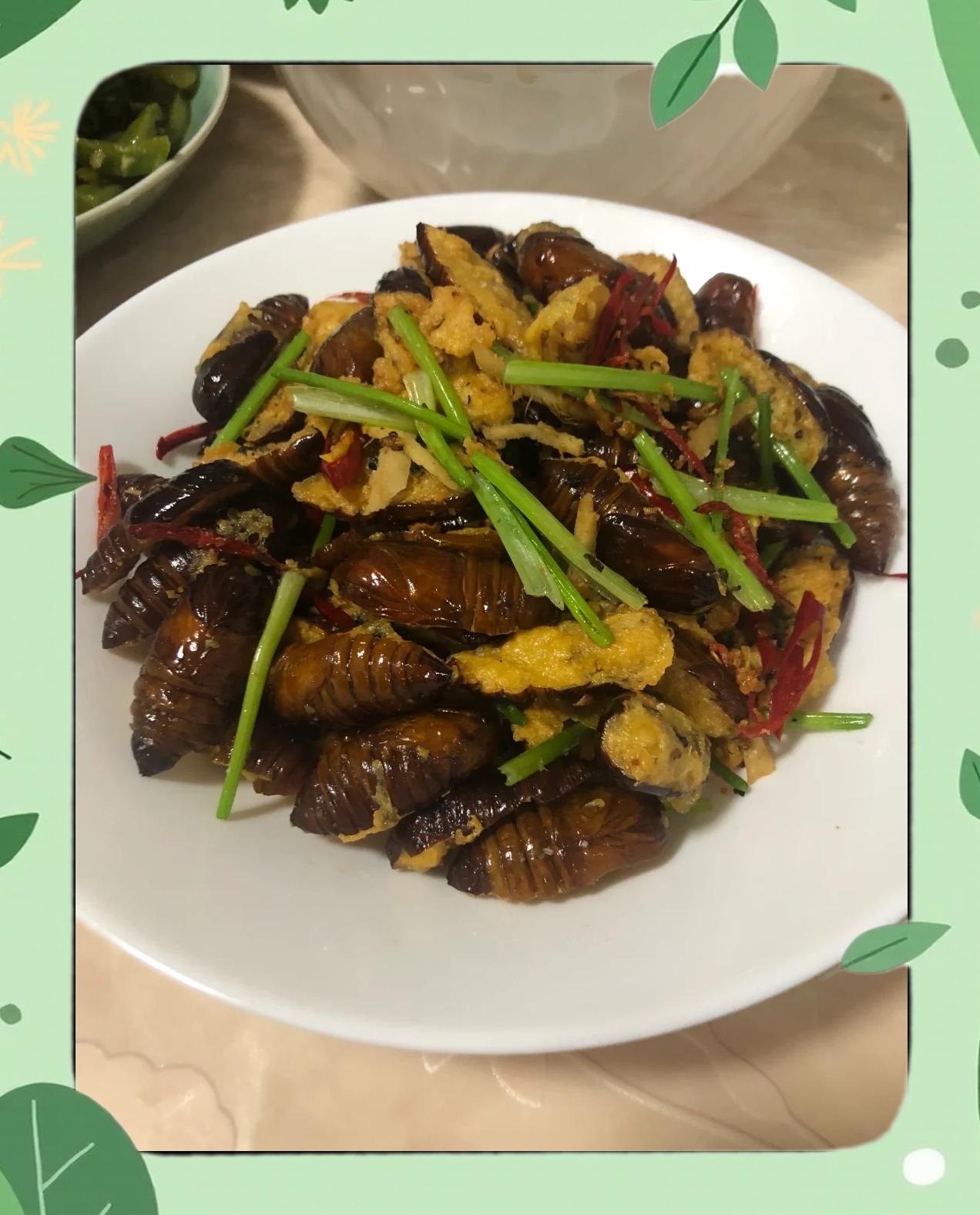 干煸蠶蛹的家常做法干煸蠶蛹怎么做好吃