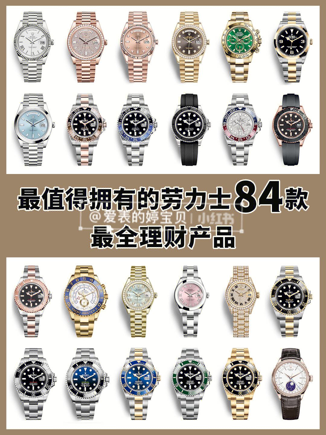 勞力士全系列掃盲,滿滿都是干貨_男表