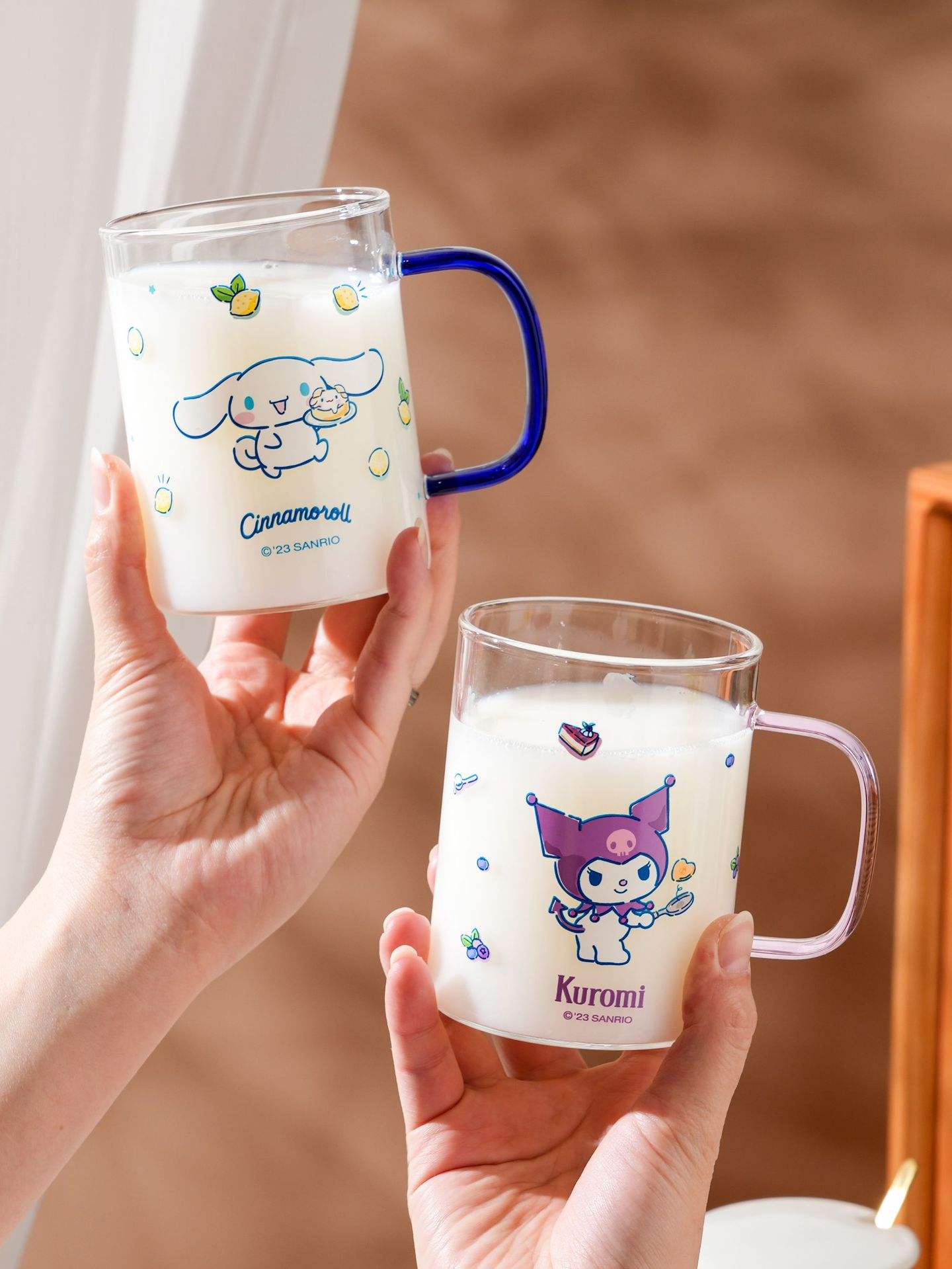 卡通玻璃杯:生活的詩意享受_水具酒具