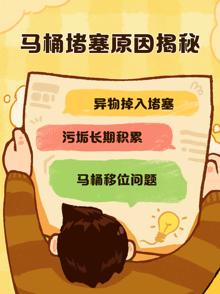 馬桶為什么會堵馬桶堵塞的原因及解決方法