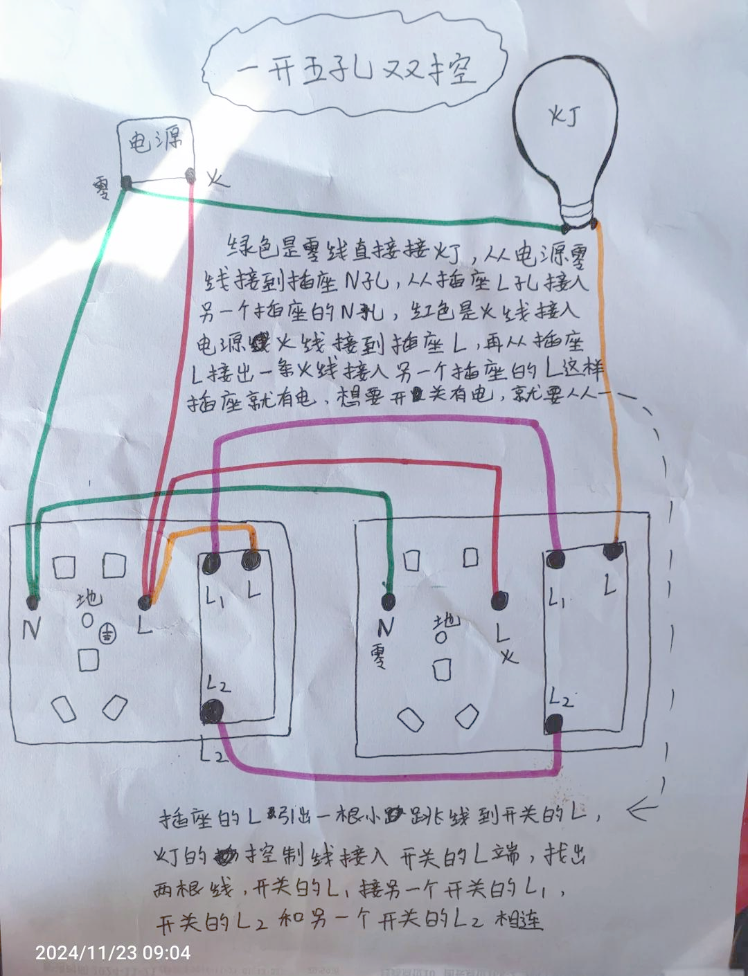 插座單開雙控是什么意思誰能解釋一下