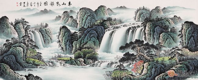 客廳南墻掛什么畫好旺聲運(yùn)得這樣選
