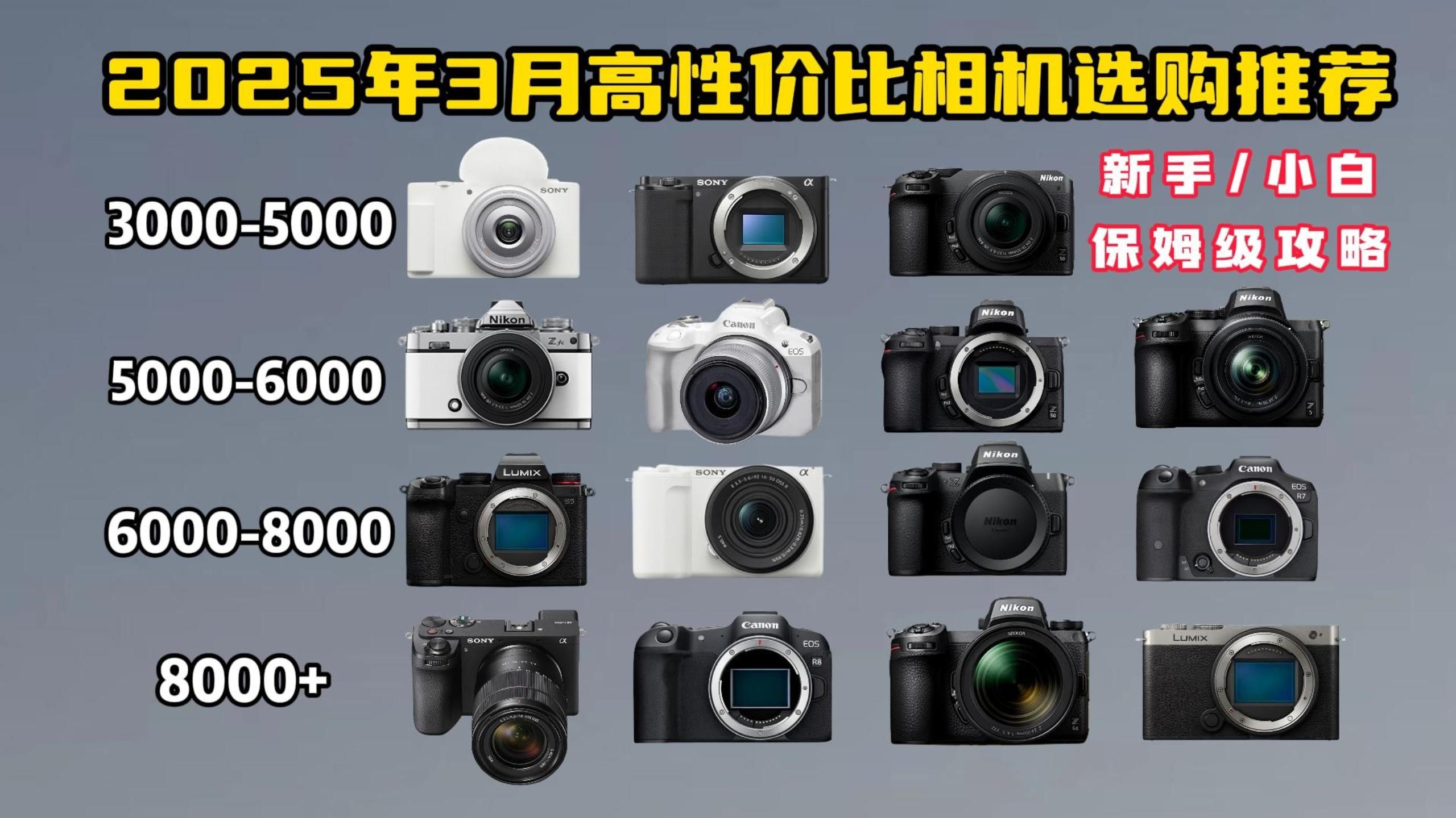 【2025單反相機(jī)數(shù)碼相機(jī)排行榜】單反相機(jī)數(shù)碼相機(jī)哪款好