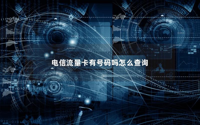 電信查話費流量腫么查?短信查詢號碼是什么?