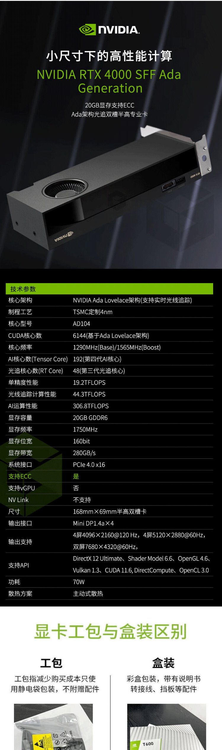 NVIDIARTX2000Ada詳細參數(shù)_顯卡