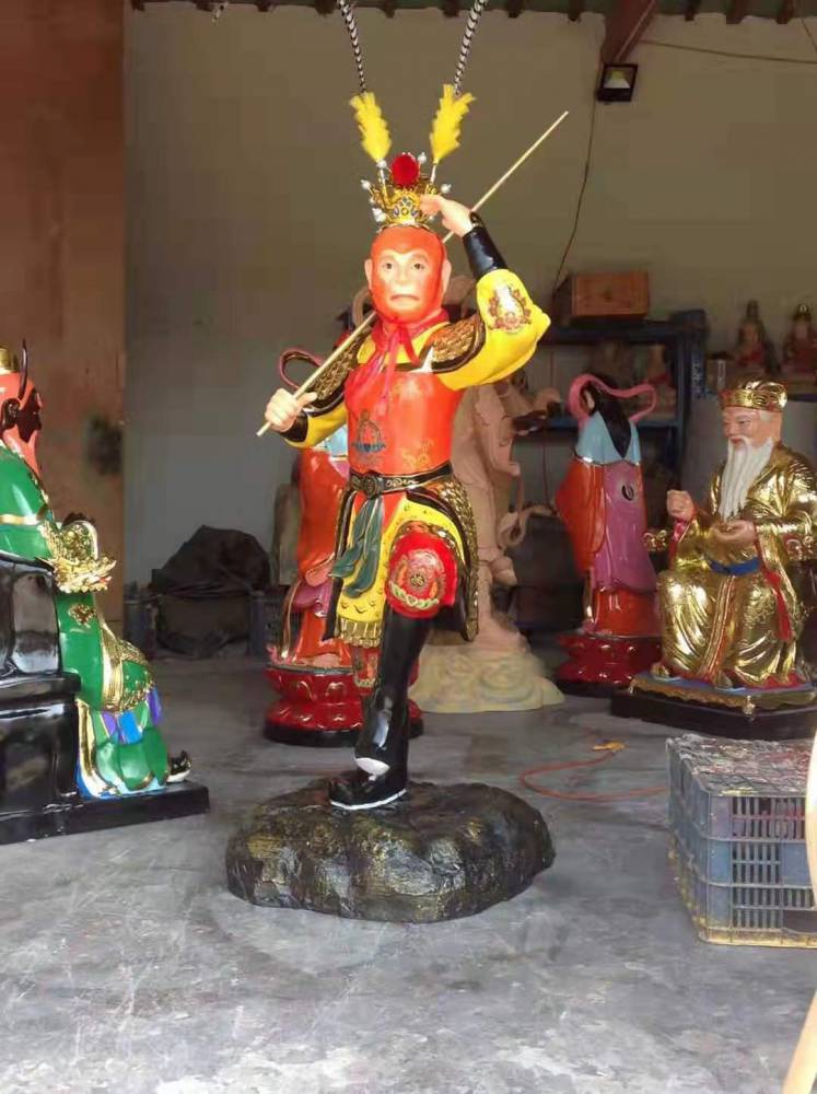 寺廟雕像擺件大圣爺神像大圣菩薩斗戰(zhàn)勝佛孫悟空佛像定做