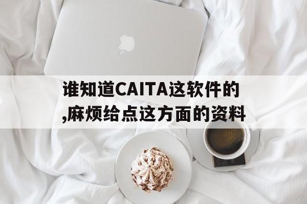 誰(shuí)知道CAITA這軟件的,麻煩給點(diǎn)這方面的資料